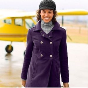 🍁 Athleta Switchback Fleece Coat